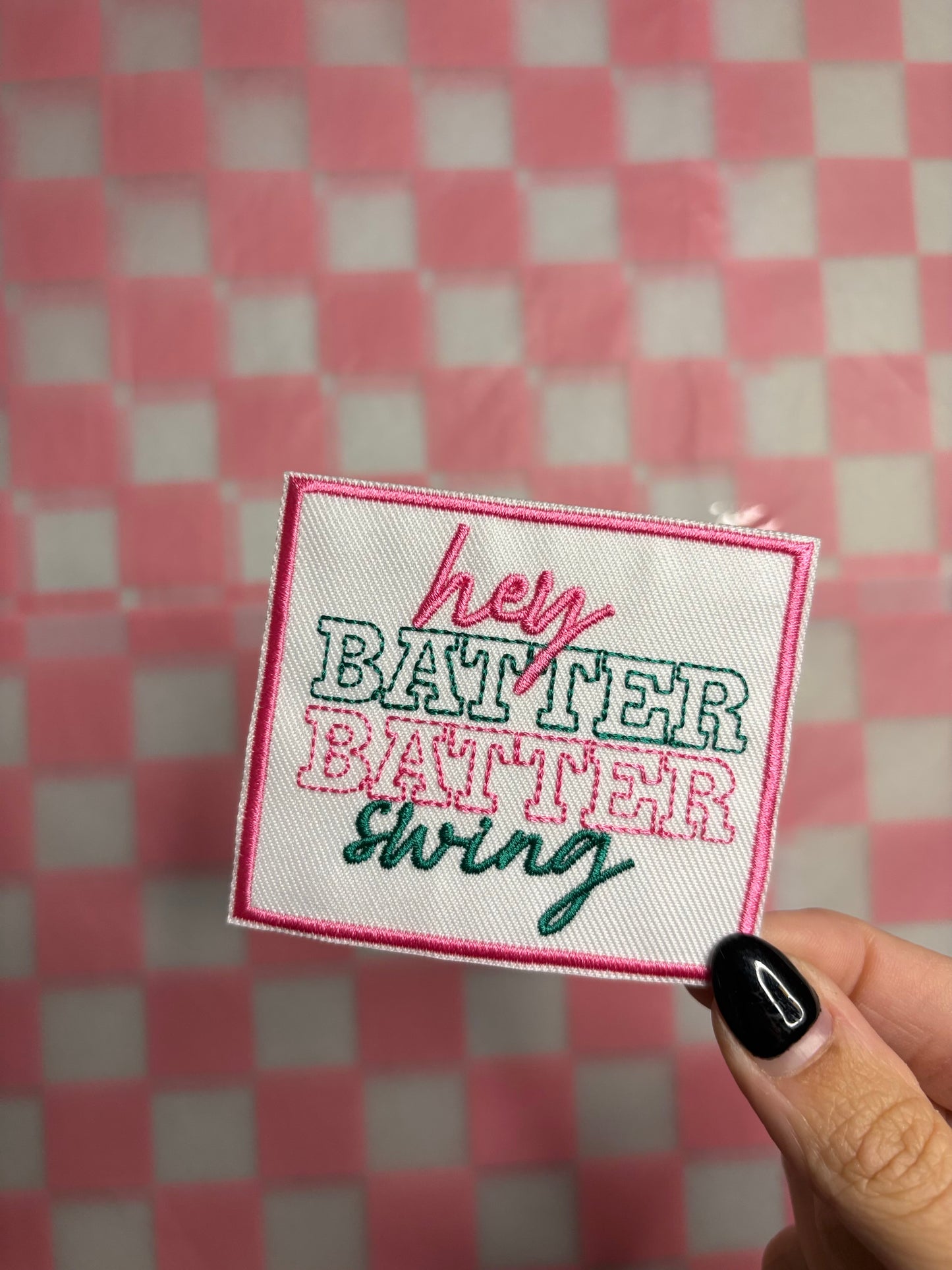Hey batter batter patch
