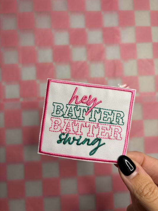 Hey batter batter patch