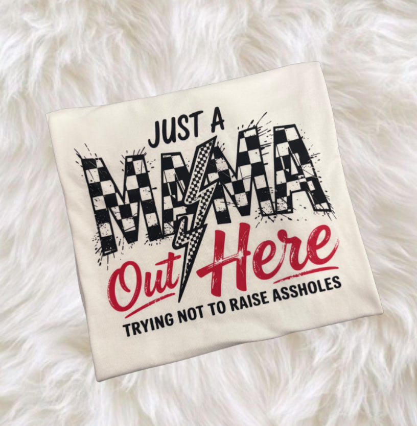 Trying not to raise A**holes Graphic Tee